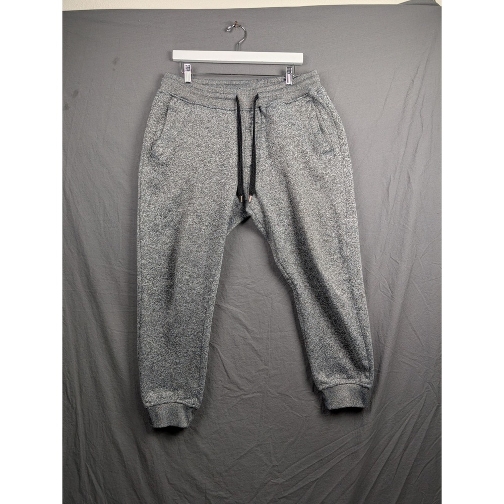 Southpole Mens Gray Marl Fleece‎ Joggers Sweatpants XL